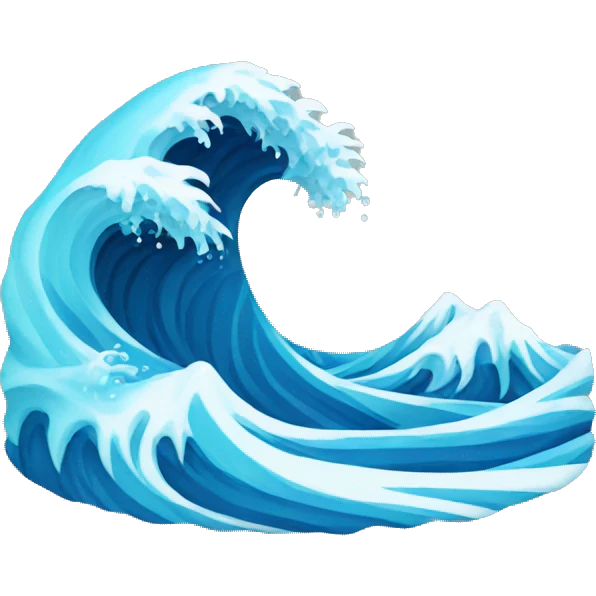 water wave emoji