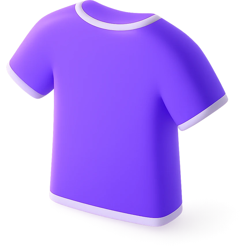 T-shirt, back view emoji