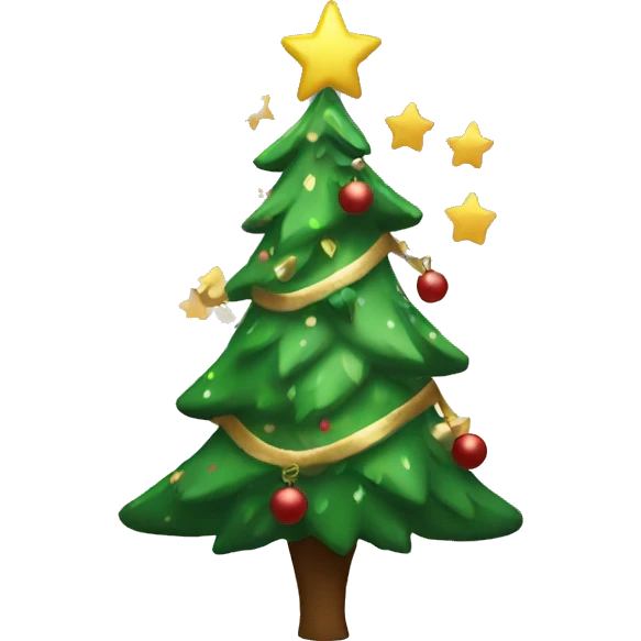 Christmas tree dancing  emoji