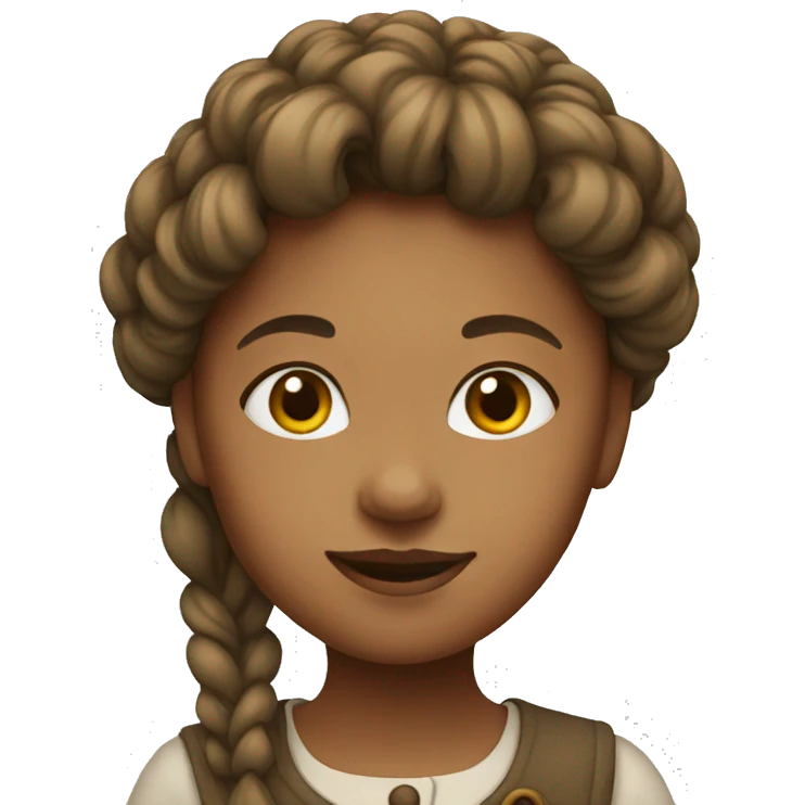 dutch girl emoji