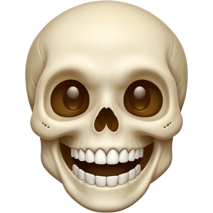 Laughing skull emoji