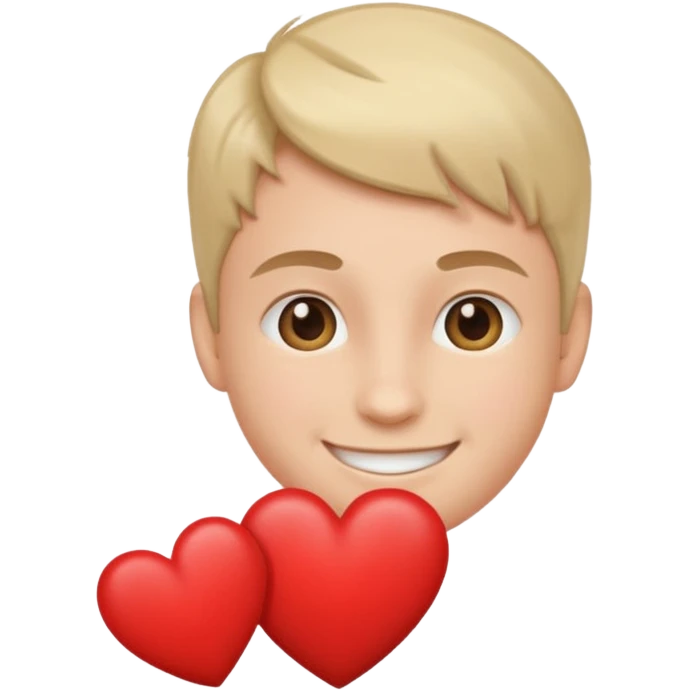 Calin avec cœur emoji