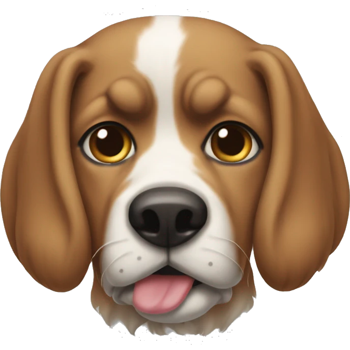 Kavalier dog cryt emoji