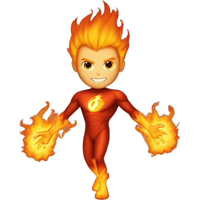 HUMAN TORCH emoji
