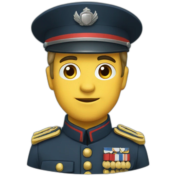 militaire français emoji