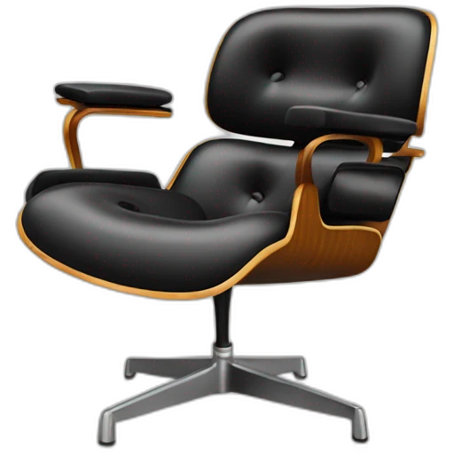 Eames loung chair emoji