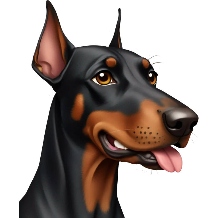 Doberman dog  emoji