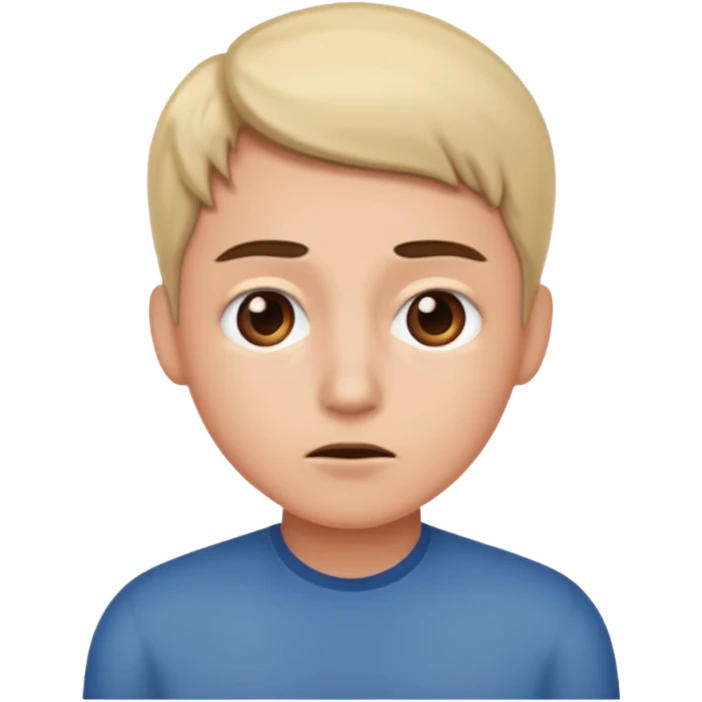side eye nervous emoji