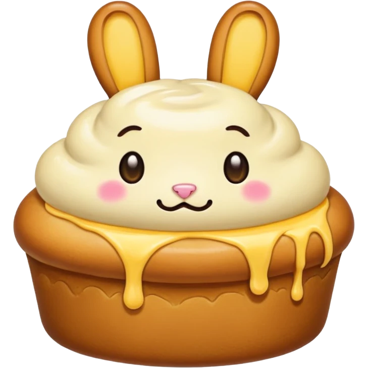 bun with butter emoji