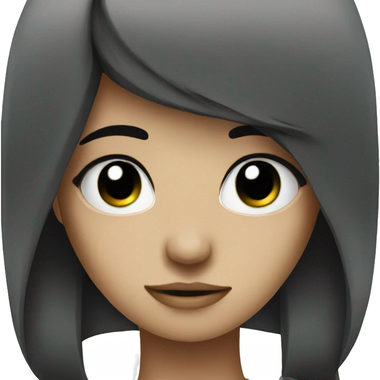 emo girl emoji