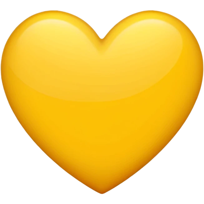yellow heart with a striped pattern emoji