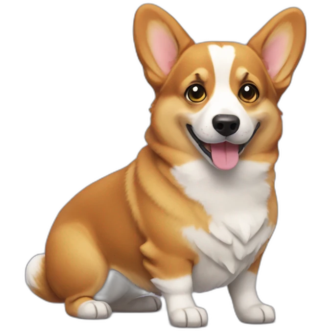 corgi dog emoji