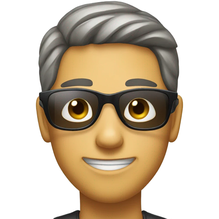 Take of sunglases emoji
