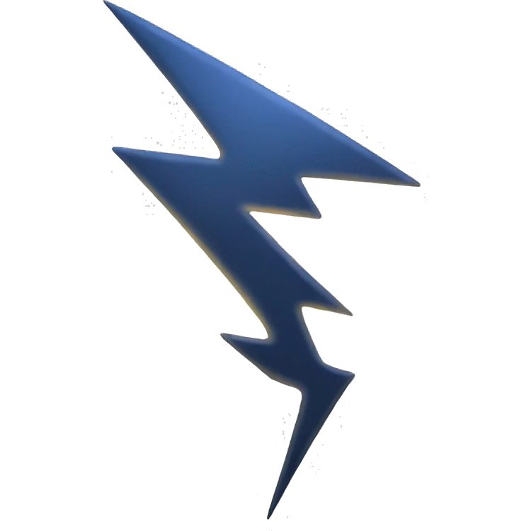 Lightning emoji