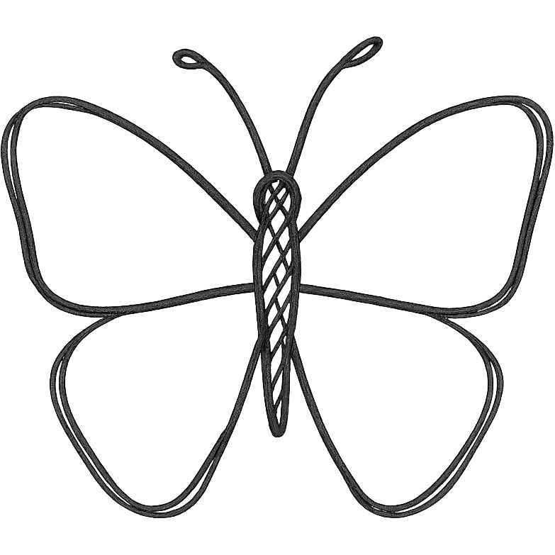 a butterfly emoji