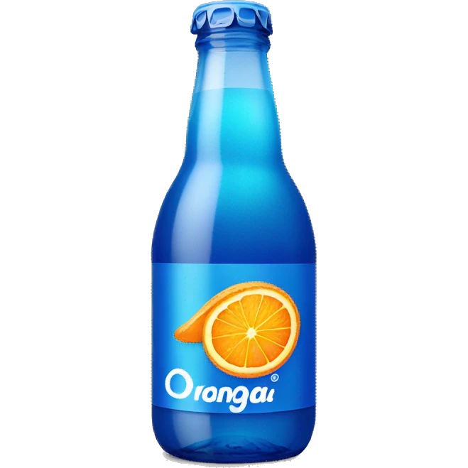 i need you to generate a emoji of a orangina little bottle emoji