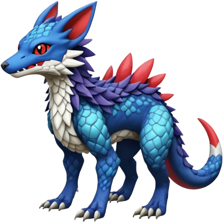  exotic Fakémon-Pokémon-Trico-Protogen-Primagen-Sergal-Nargacuga-Vernid-creature emoji