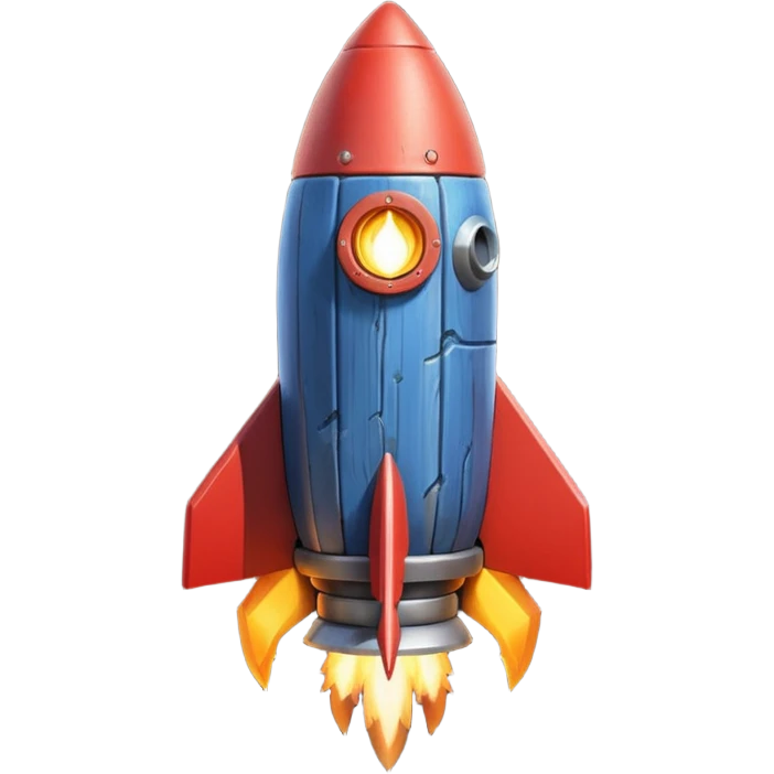 A Rocket Made Of Wood And Scrap Metal In A Clash Of Clans Aesthetic emoji