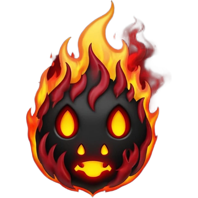 Can you make different gothic fire emojis  emoji