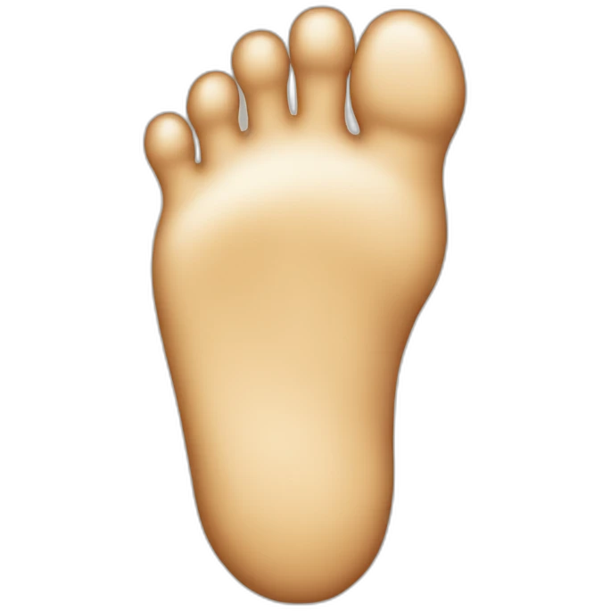 Foot emoji