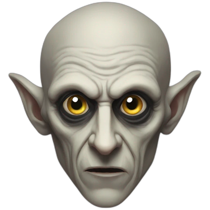 Nosferatu head emoji