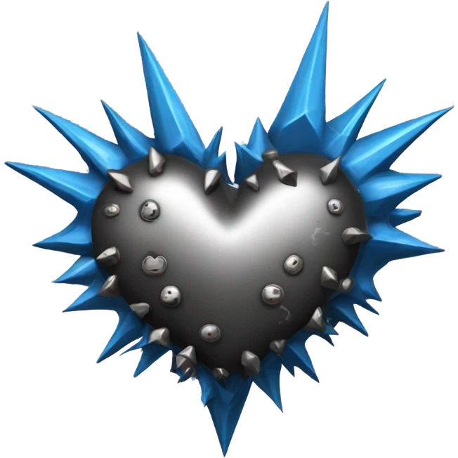 Heart punk emoji