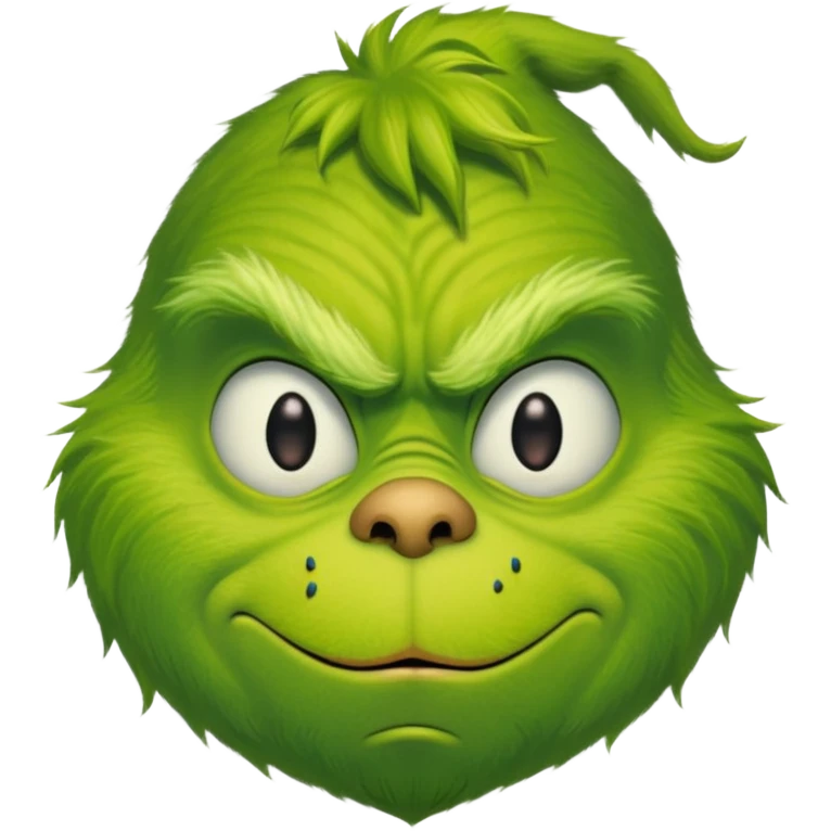 Sneaking grinch emoji