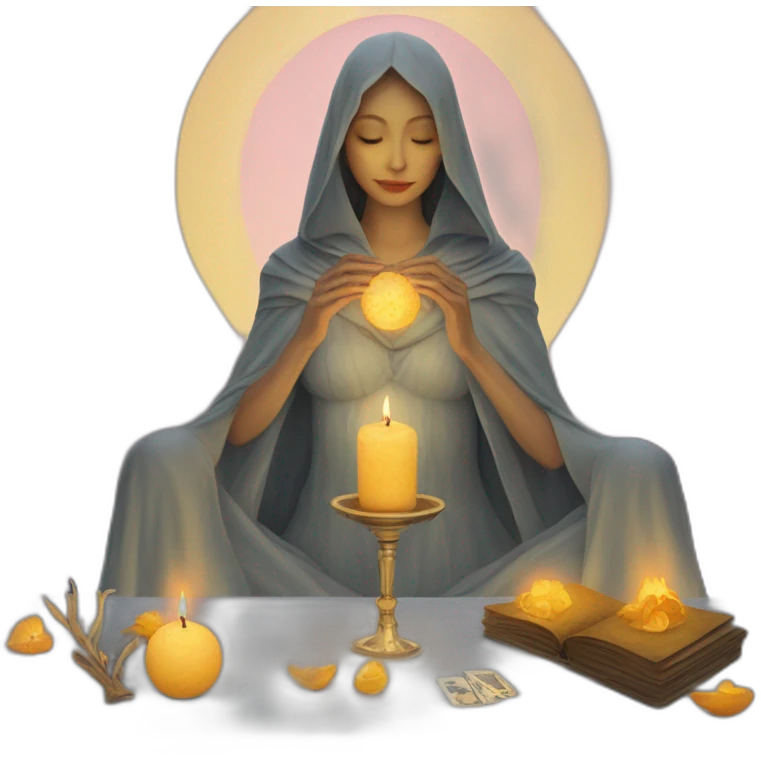 Esoterismo tarot velas emoji