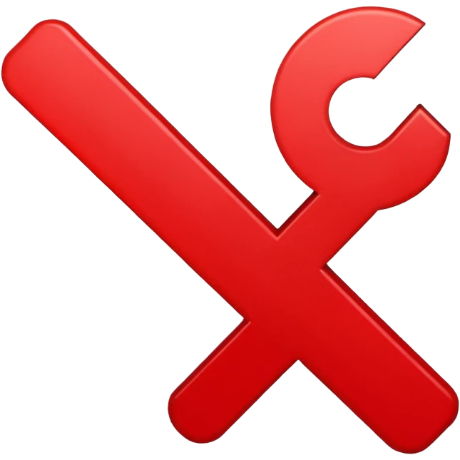 red minus symbol emoji