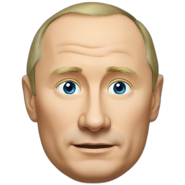 Putin's head emoji