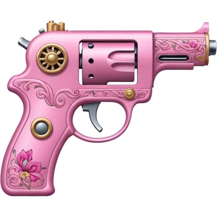 pink tattoo gun emoji