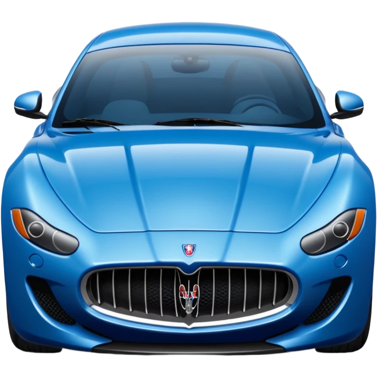 Blue Maserati emoji