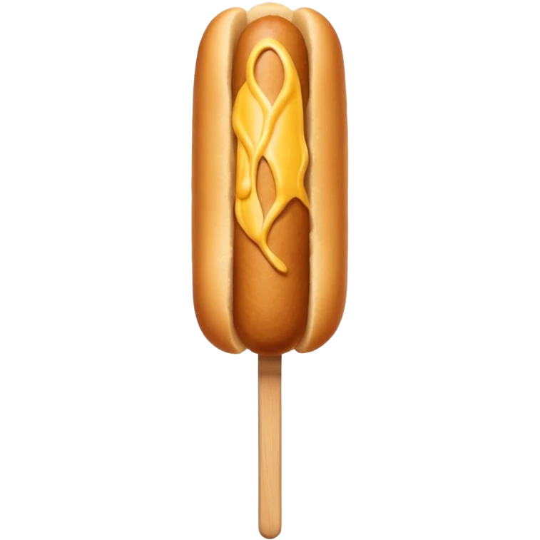 Corn dog emoji