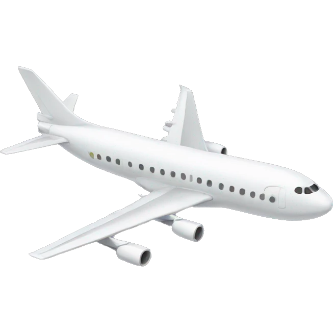 shocked emoji airplane emoji