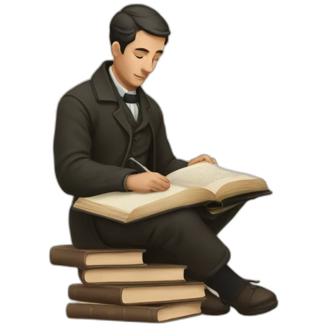 walahfrid studying a book emoji