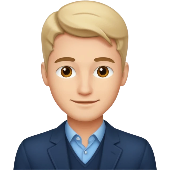 Man very style face emoji