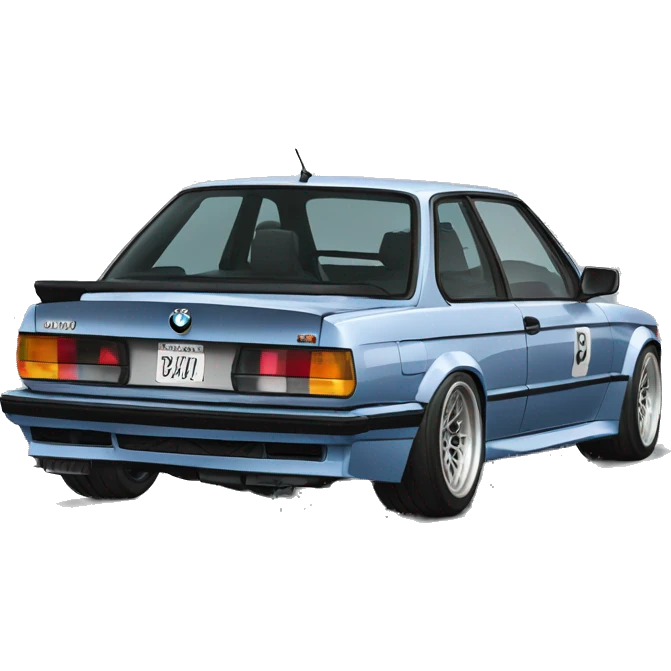 bmw E30 drifting emoji