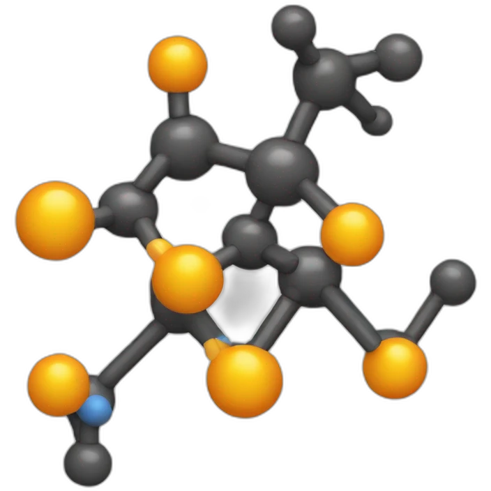 molecule structure of epinephrine emoji