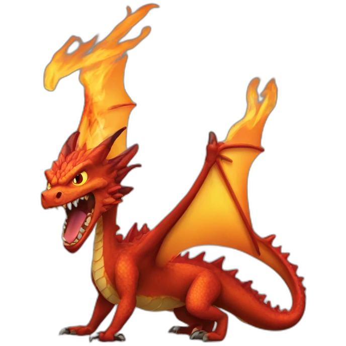 Dracaufeu emoji