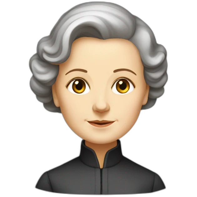 french chimestry Marie Curie emoji