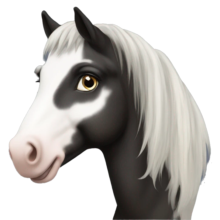 gypsy cob horse  emoji