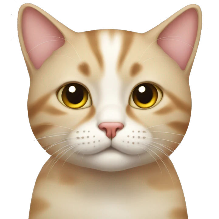 Cat with smell emoji