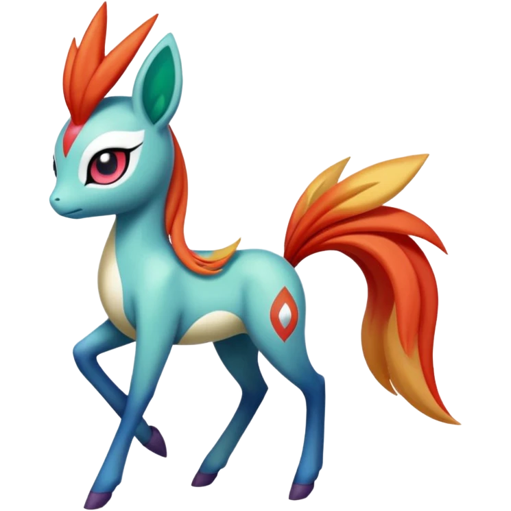 Meloetta-Keldeon-Pokémon-Fakémon-fusion-hybrid-creature emoji