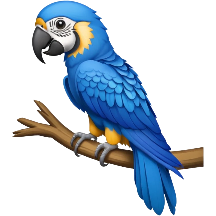 Arara azul emoji
