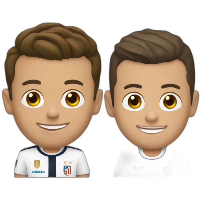Macron et Ronaldo emoji
