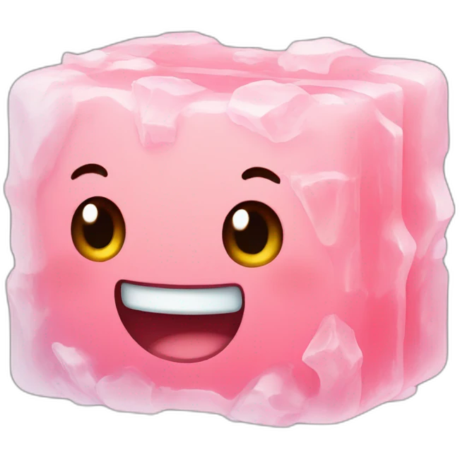 cute ice brick emoji