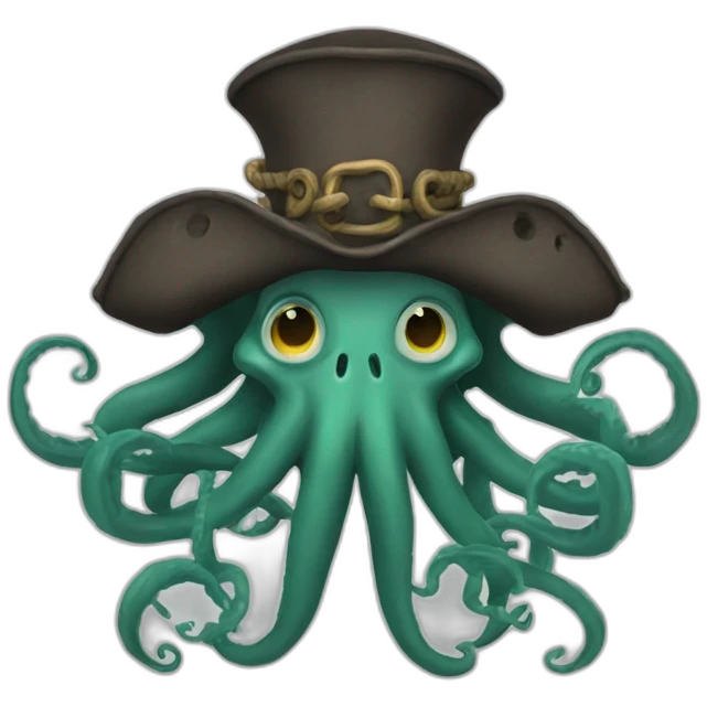 Davy Jones with tentacles emoji