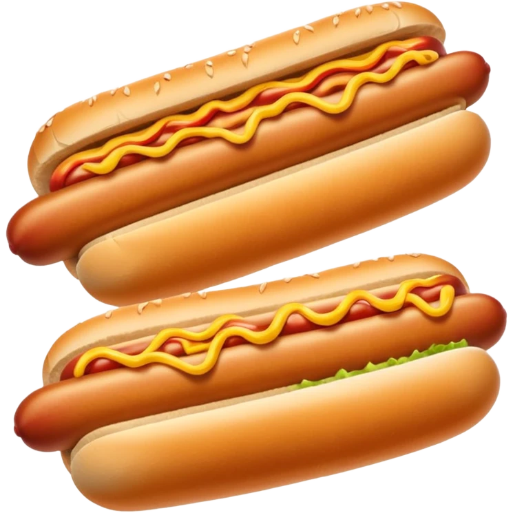 hot dog on a dog emoji