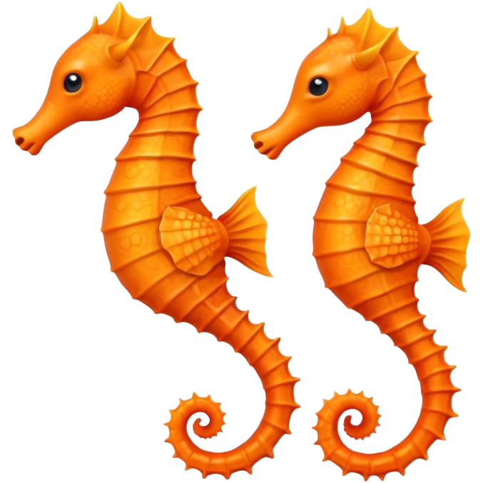 two seahorses emoji