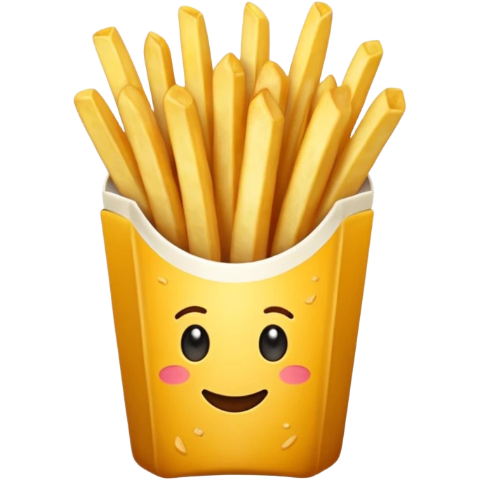 french fries emoji